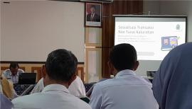 Tingkatkan Transparansi Keuangan, Pemkal Jatiayu Ikuti Sosialisasi Transaksi Non Tunai